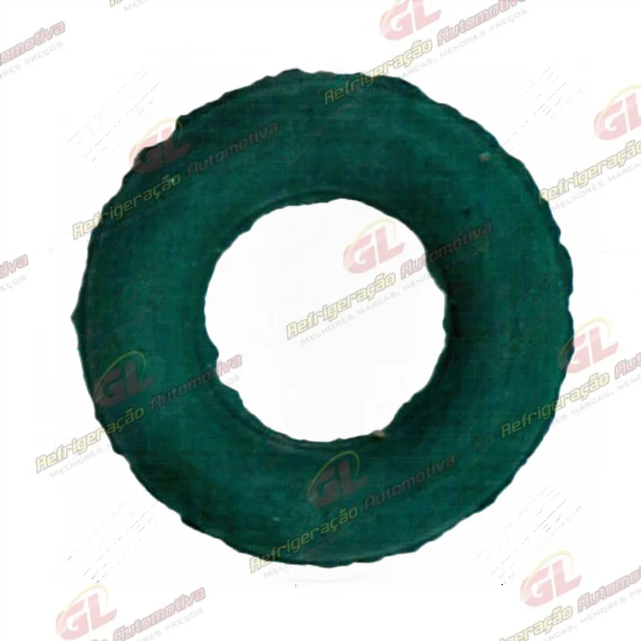 Anel O´ring 6x2.6mm HNBR verde R134a - Pacote 50 Pçs