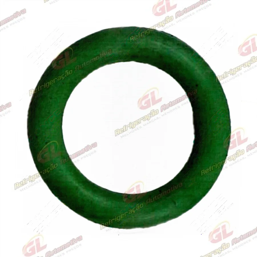 Anel O´ring 6.6x1.75mm HNBR verde R134a - Pacote 50 Pçs