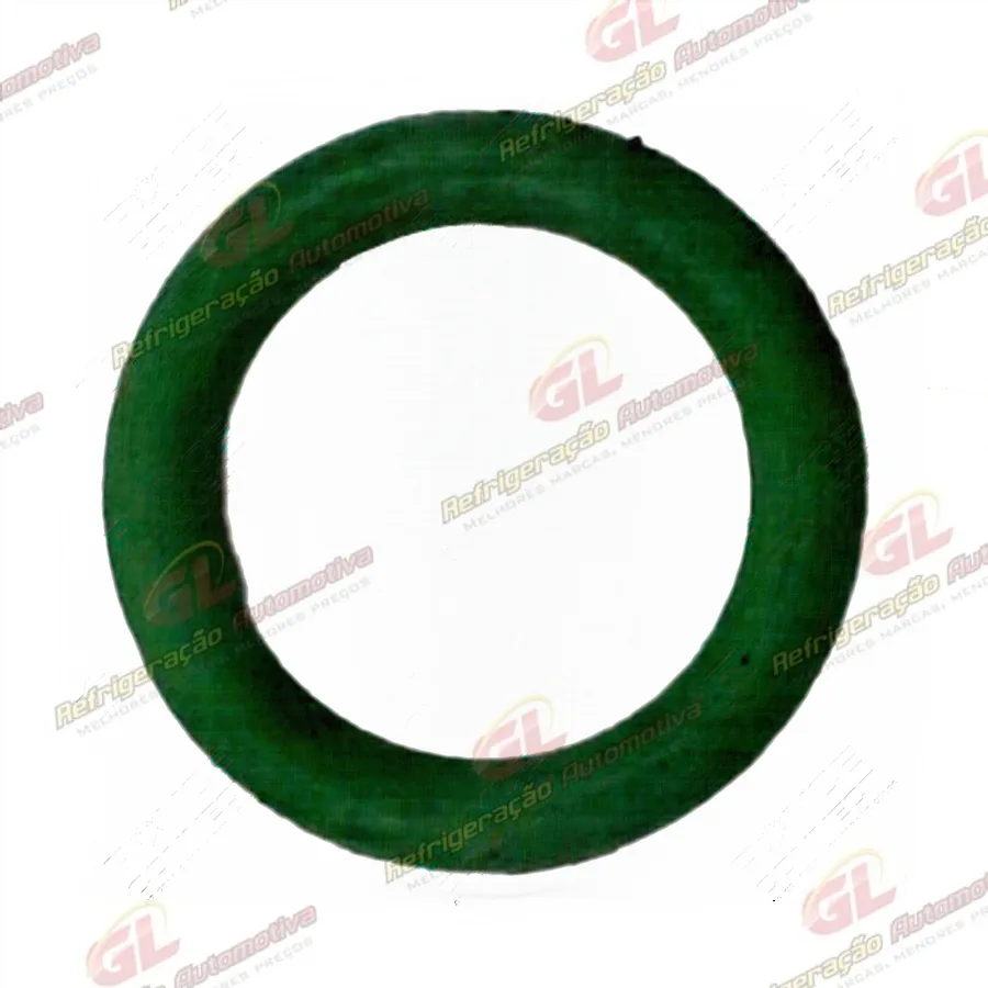 Anel O´ring 7x1.55mm HNBR verde R134a - Pacote 50 Pçs