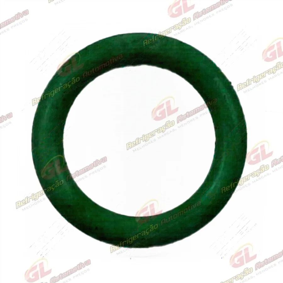 Anel O´ring 7,5x1,6mm HNBR Verde R134a - Pacote Com 50 Pçs