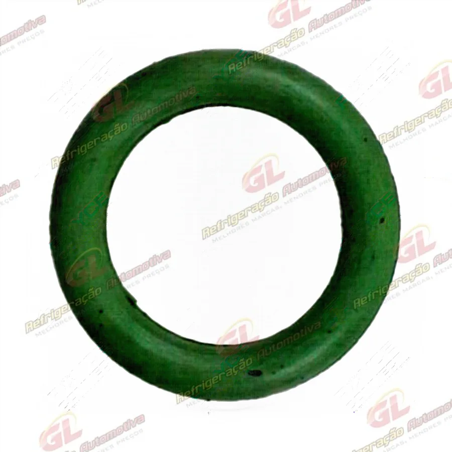 Anel O´ring 7,5x1,8mm HNBR Verde R134a - Pacote 50 Pçs