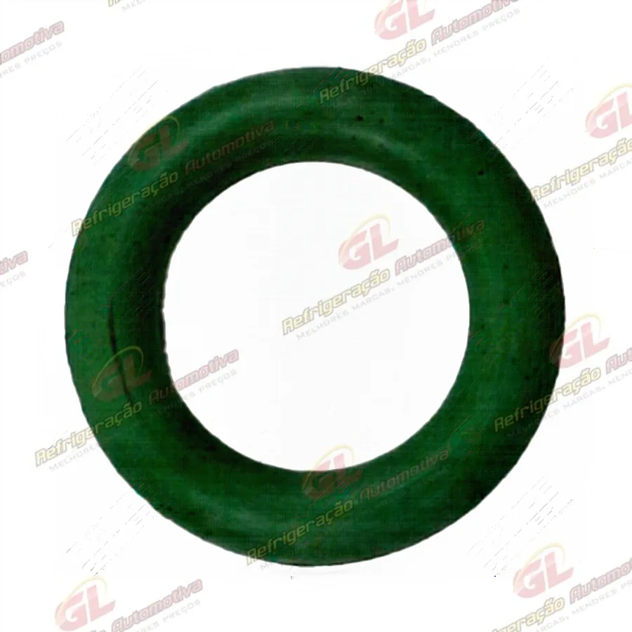 Anel O´ring 9x2,7mm HNBR verde R134a - Pacote 50 Pçs