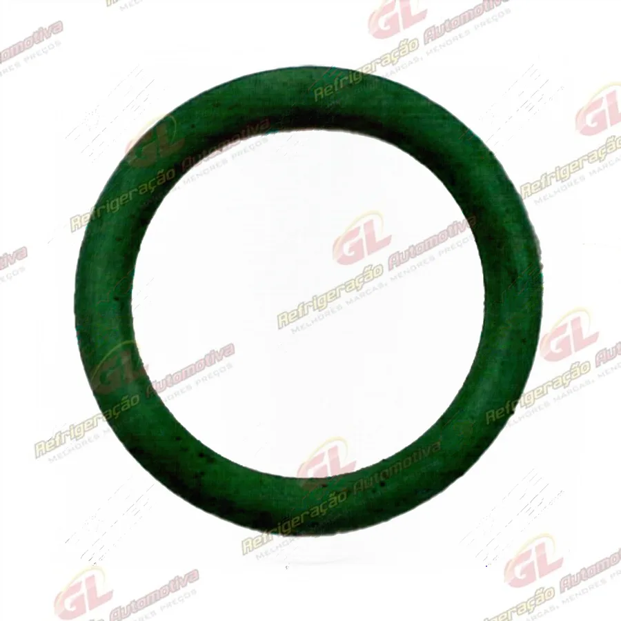 Anel O´ring 9,4x1,5mm HNBR verde R134a - Pacote 50 Pçs