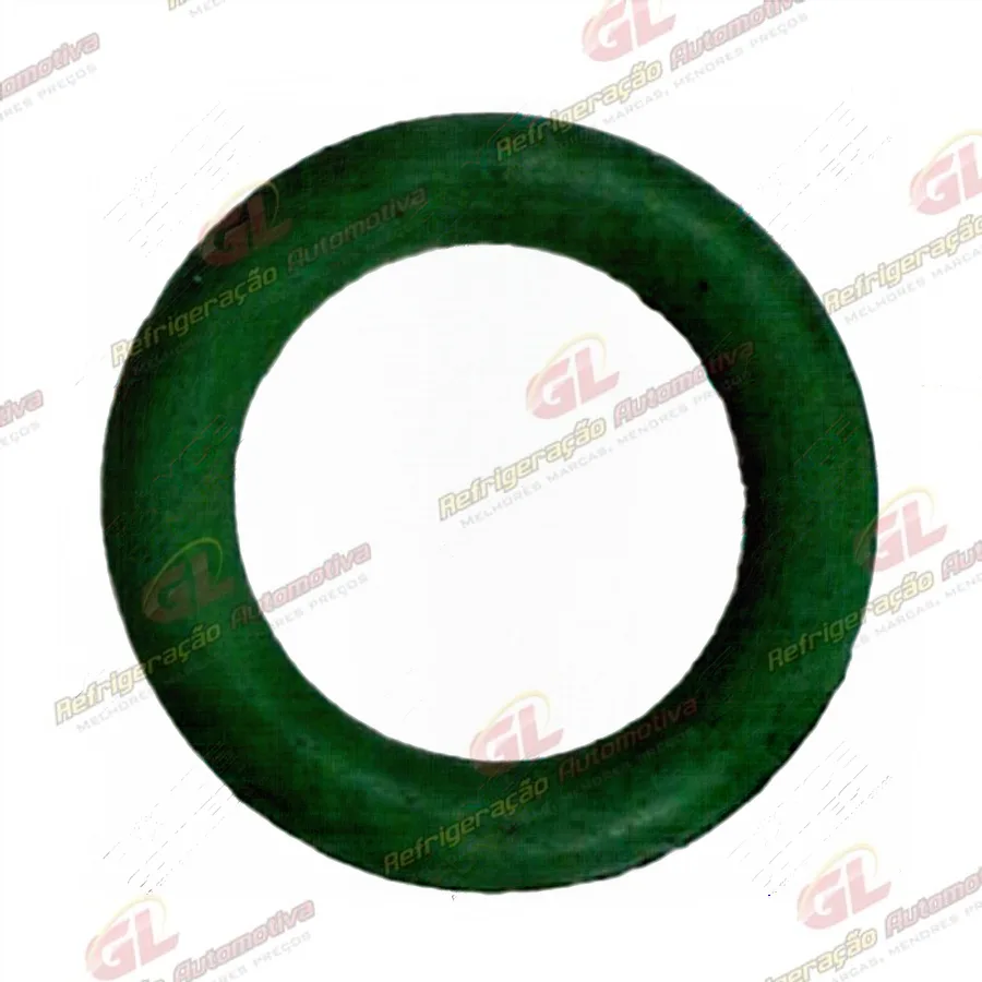Anel O´ring 9,5x2,4mm HNBR verde R134a - Pacote 50 Pçs