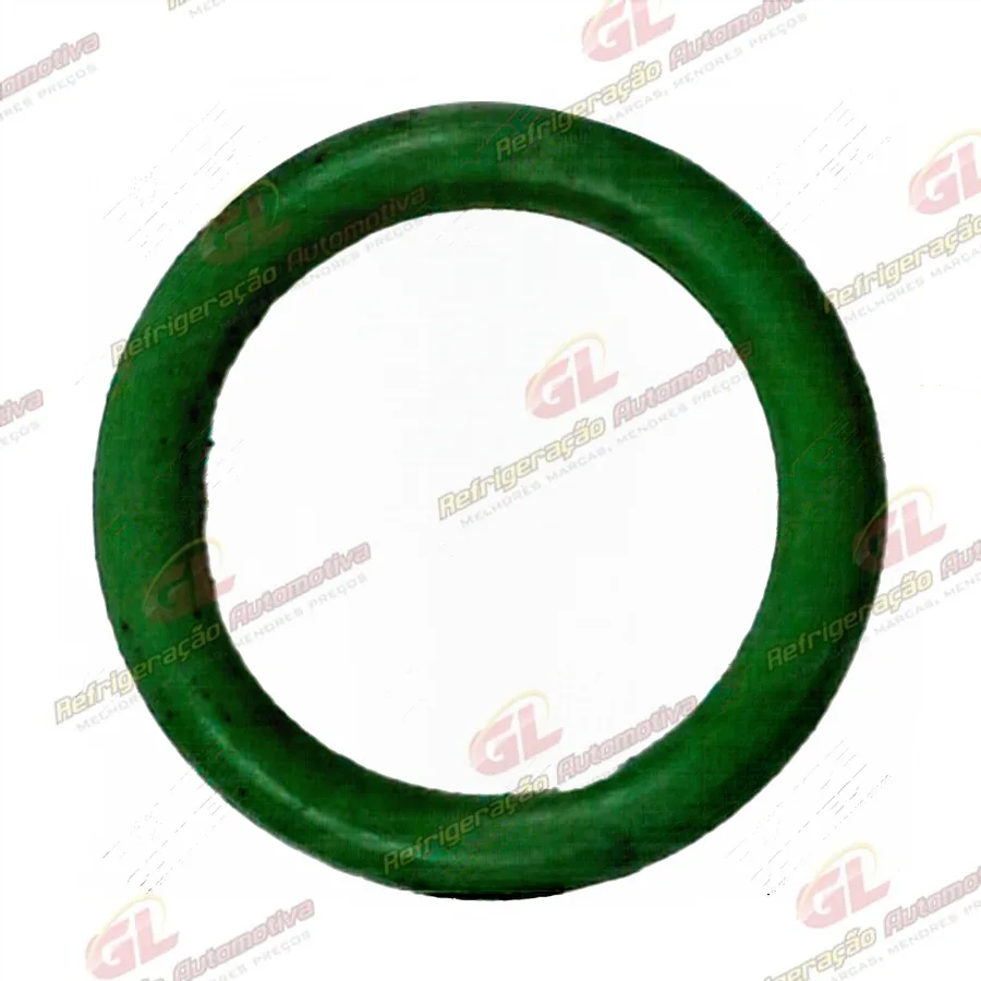 Anel O´ring 10x1,8mm HNBR verde R134a - Pacote 50 Pçs
