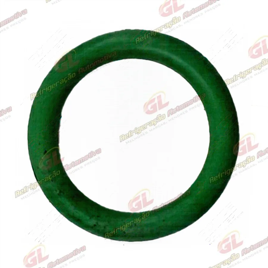 Anel O´ring 10x1,9mm HNBR verde R134a - Pacote 50 Pçs