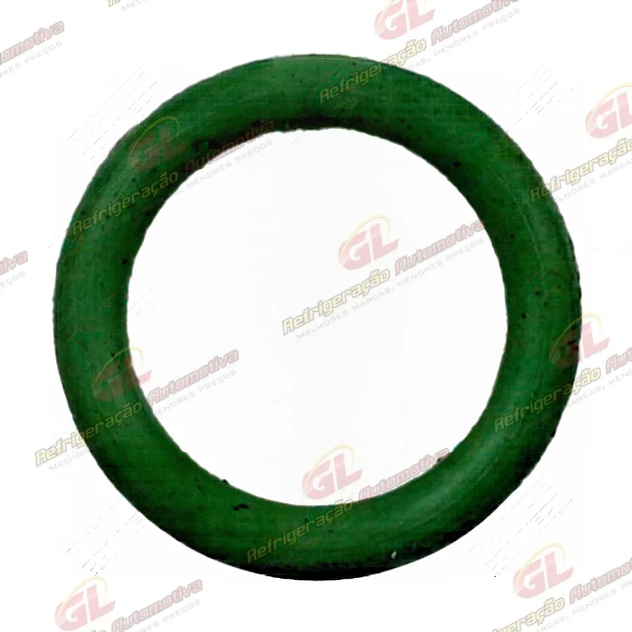 Anel O´ring 10,2x1,9mm HNBR verde R134a - Pacote 50 Pçs