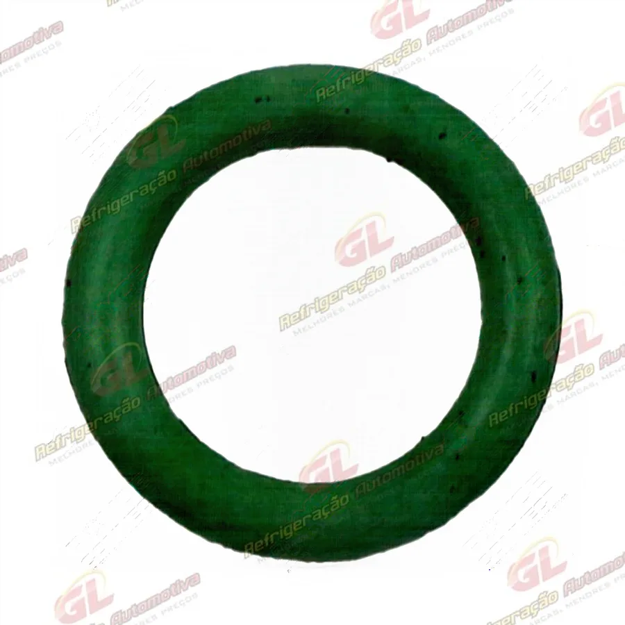 Anel O´ring 10,5x2,5mm HNBR verde R134a - Pacote 50 Pçs