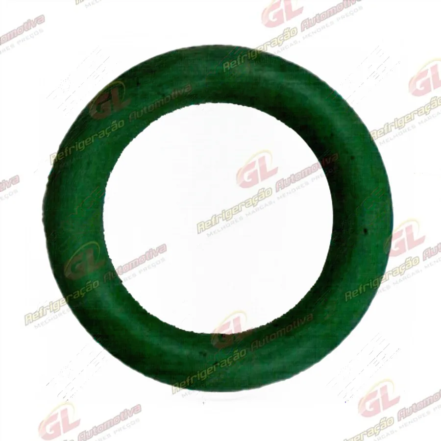 Anel O´ring 10,5x2,65mm HNBR verde R134a - Pacote 50 Pçs