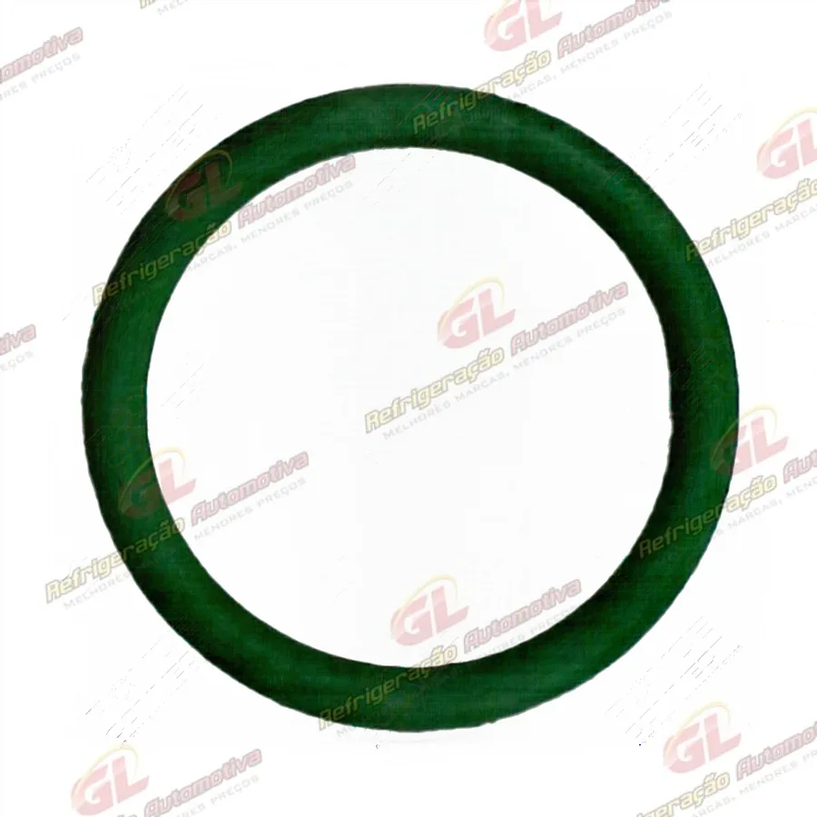 Anel O´ring 12x1,5mm HNBR verde R134a - Pacote 50 Pçs