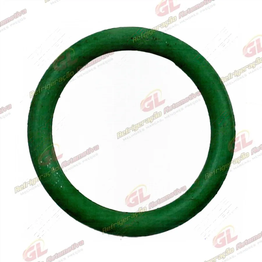 Anel O´ring 12x1,8mm HNBR verde R134a - Pacote 50 Pçs