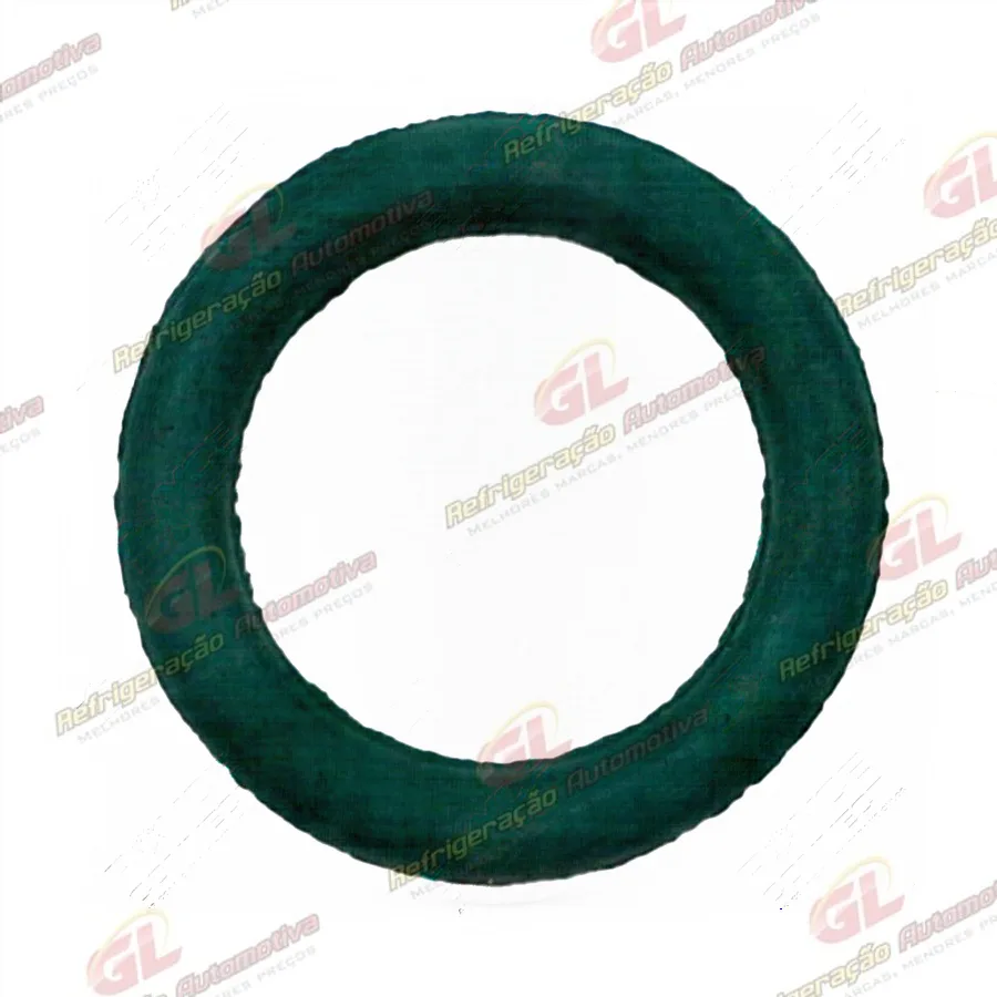 Anel O´ring 12,2x2,65mm HNBR Verde R134a - Pacote 50 Pçs