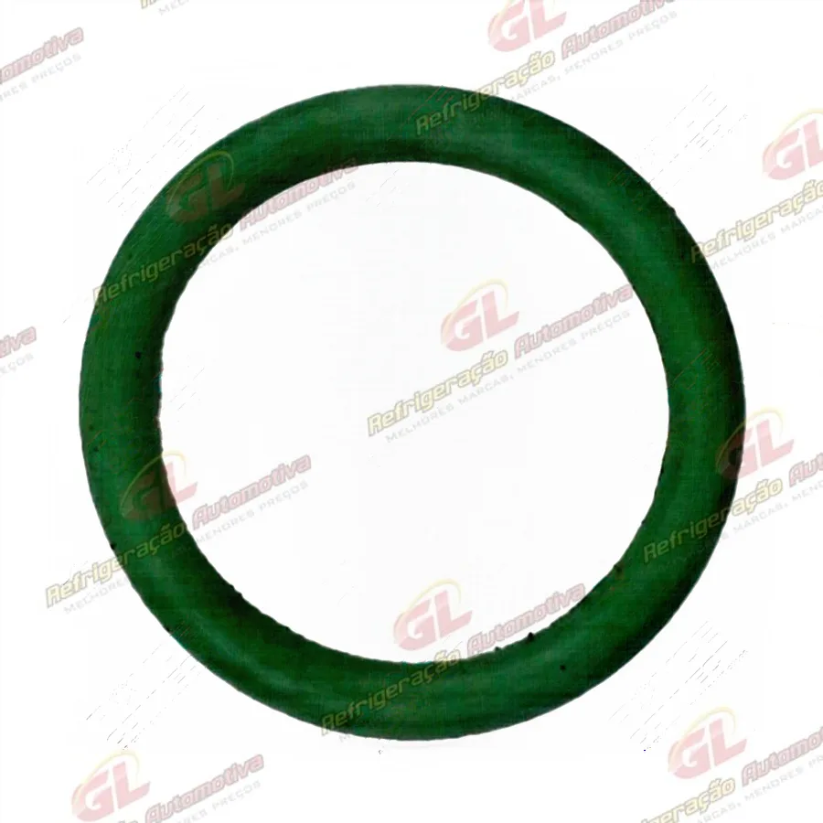 Anel O´ring 12,5x1,9mm HNBR verde R134a - Pacote 50 Pçs