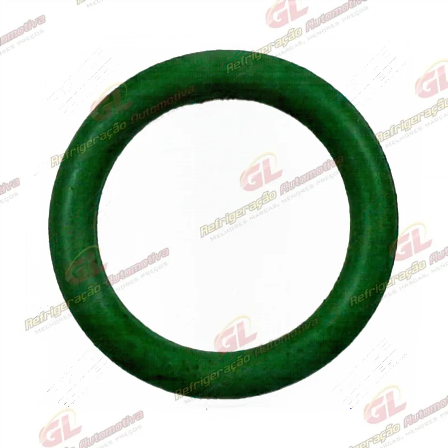 Anel O´ring 14x1,6mm HNBR verde R134a - Pacote 50 Pçs