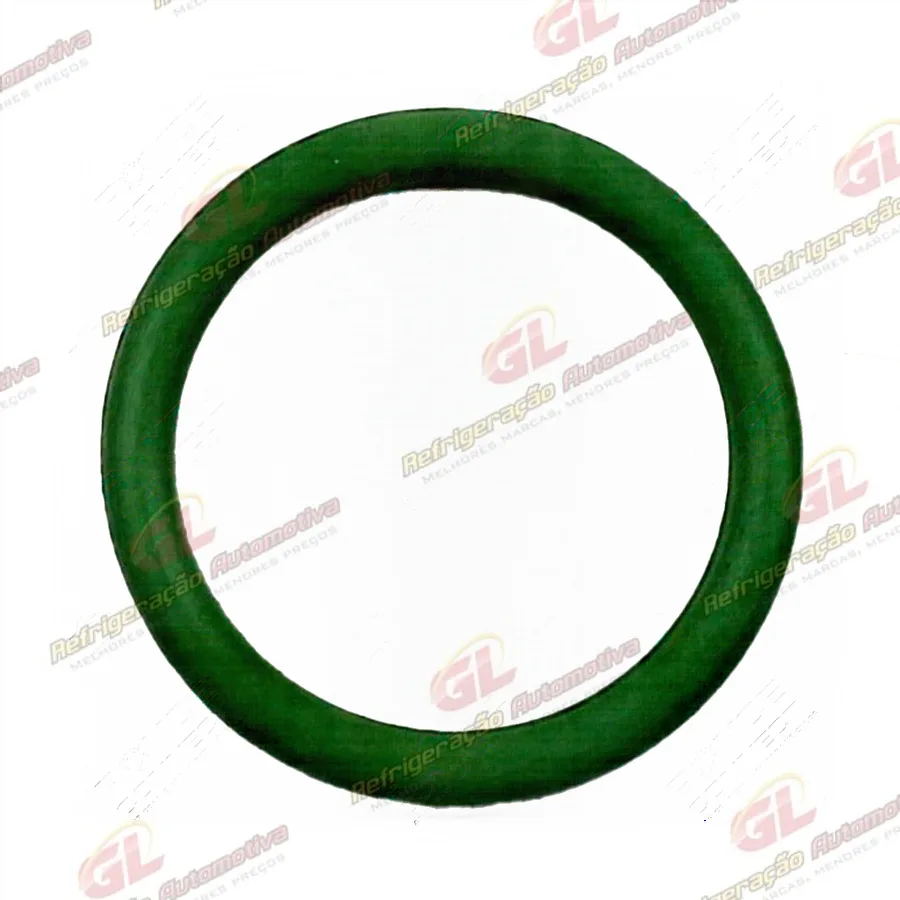 Anel O´ring 14,2x1,9mm HNBR verde R134a - Pacote 50 Pçs
