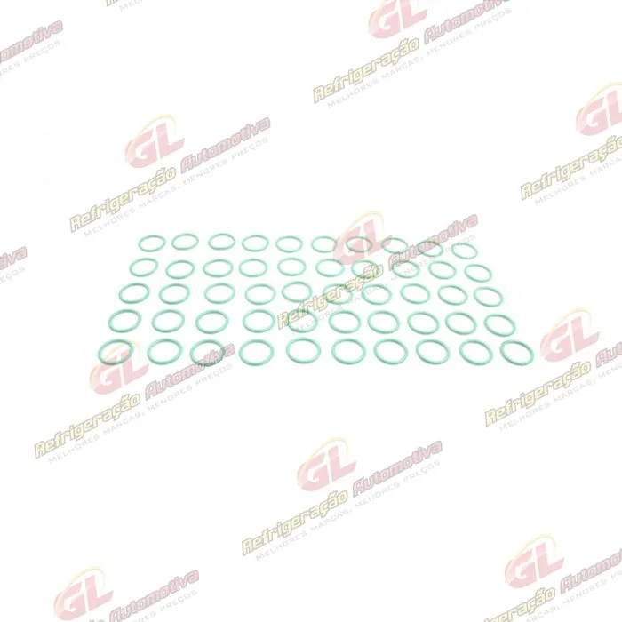Anel O´ring 18,8x2,45mm HNBR verde R134a - Pacote 50 Pçs — foto 3