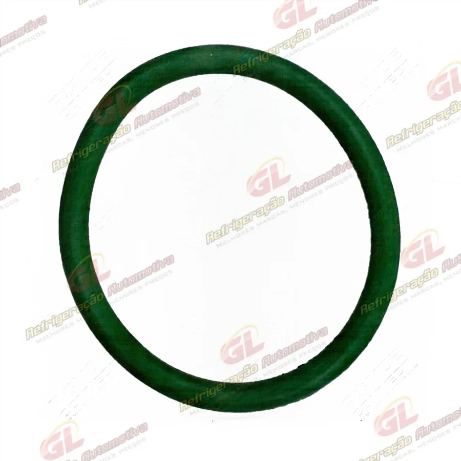 Anel O´ring de Baixa Do Compressor Bocão 28x24x2,4mm HNBR verde R134a - Pacote 50 Pçs