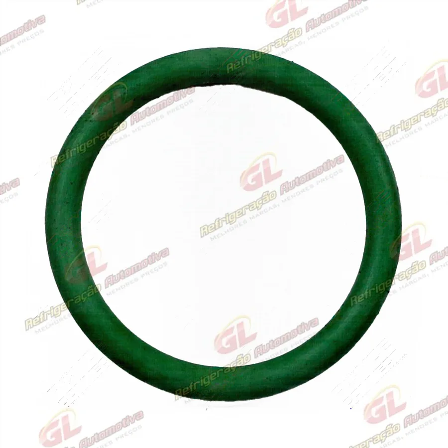 Anel O´ring 21,6x2,7mm HNBR Verde R134a - Pacote 50 Pçs