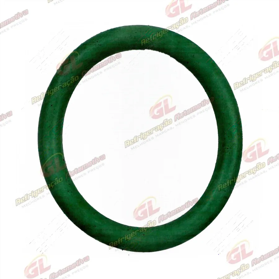 Anel O´ring 23,5x3,5mm HNBR Verde R134a - Pacote 50 Pçs