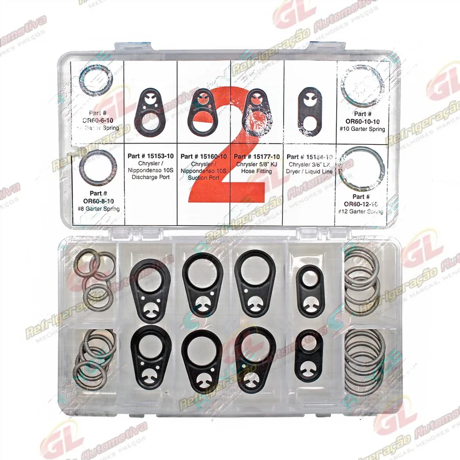 Kit Supercool de Vedações para Manutenção Automotivo do kit RC.350.499