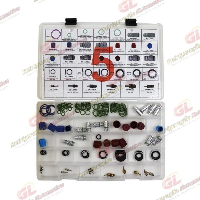 Kit Manutenção Universal Para Sistema do Ar Condicionado Em geral — foto 16