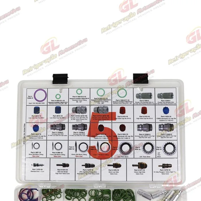 Kit Manutenção Universal Para Sistema do Ar Condicionado Em geral — foto 17