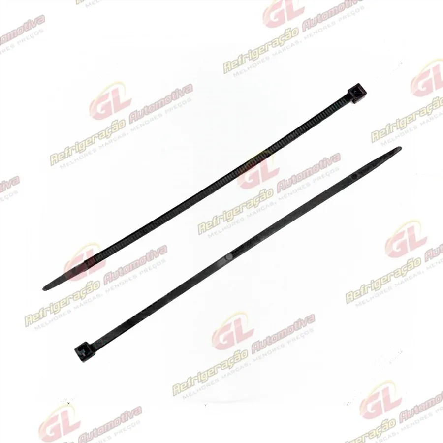 Abracadeira Plastica Dentada 140mm Pacote Com 50 Pcs