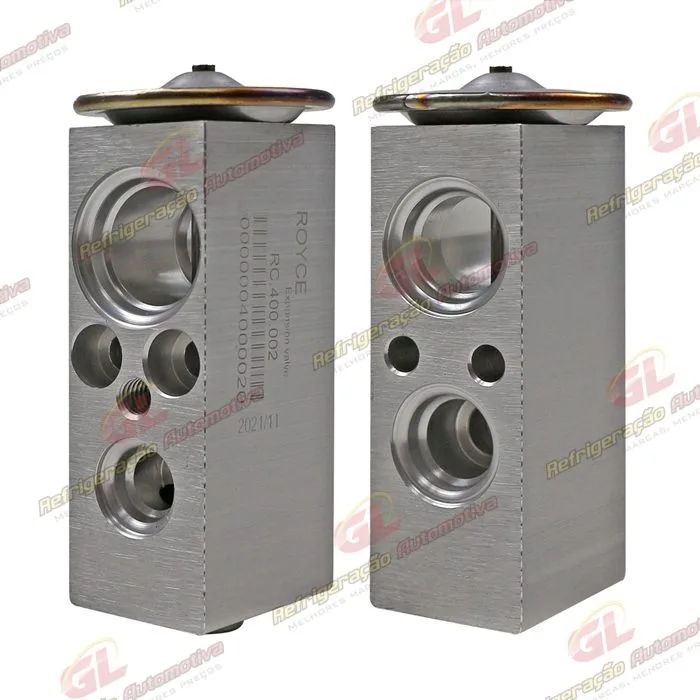 Válvula Expansão Block 1,5t O'ring Peugeot 405/406 / BMW/ MB/ Renault 19/Clio / Xsara Picasso/ Vectra >1996/ Corsa 2003>/ Golf 1995>/ Escort 1993 Até 2003/ Zafira/ Montana/ Scania 2008> Qualidade BB