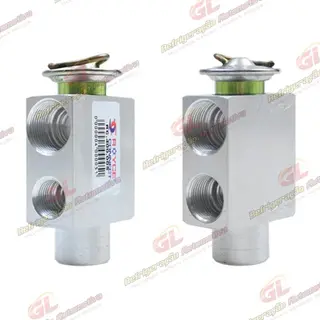 Válvula de Expansão Block 1,5t R134a com Rosca Descarga 3/8x1/2 Sucção 5/8x5/8 Qualidade BB
