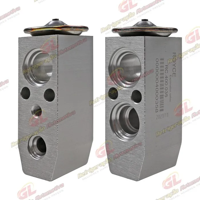 Válvula de Expansão Block 1,5t O'ring Toyota R12 / Máquina Chinesa Doosan DL-250 / Máquina Hyundai / John Deere / Escavadeira Volvo 140 Qualidade AA OEM Volvo: 14509331