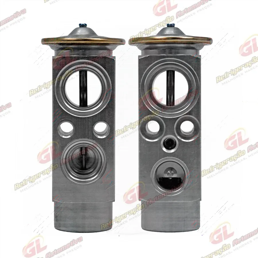Válvula de Expansão Block 1,5t O'ring R134a Descarga 11,4 X 12 mm Sucção 17,8 x 18,3mm