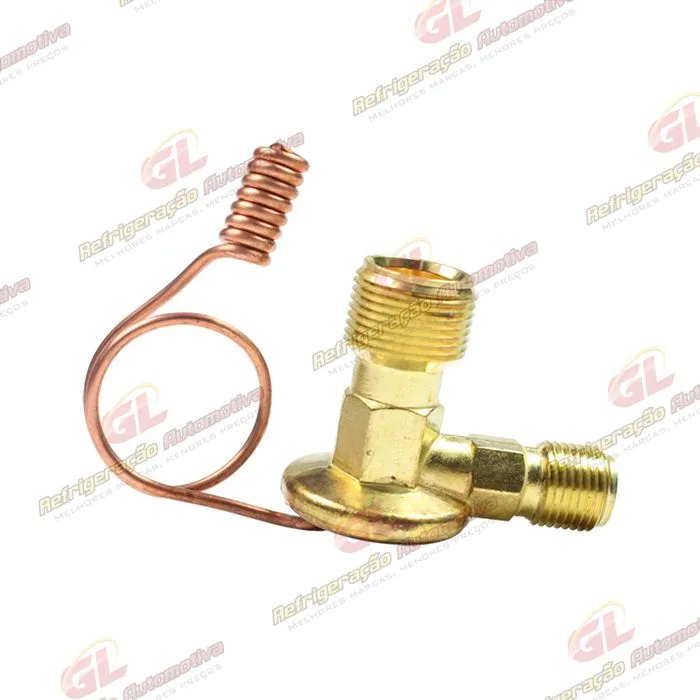 Válvula de Expansão Radial M16xM22 1 Capilar 1.5t Fiat Uno/ Trator Uniport Mitsubishi L200 R134a - Qualidade AA