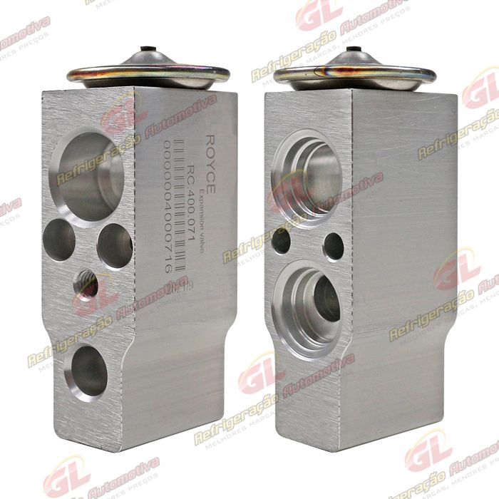 Válvula de Expansão Block O´ring Mitsubishi Pajero TR4/ L200 Triton Até 2016 / Máquina Escavadeira John Deere/ Hitachi 200D Qualidade BB OEM: MR460322 / 4658938