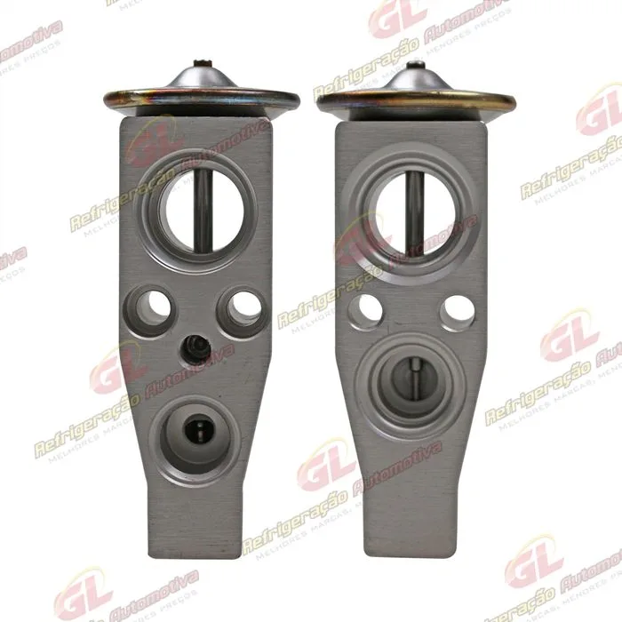 Válvula de Expansão Block Volkswagen Golf GTI 2015> Polo / Virtus / T-Cross/ Nivus OEM: 2QB816103A Valeo OEM: 2QB816679C Mahle — foto 3