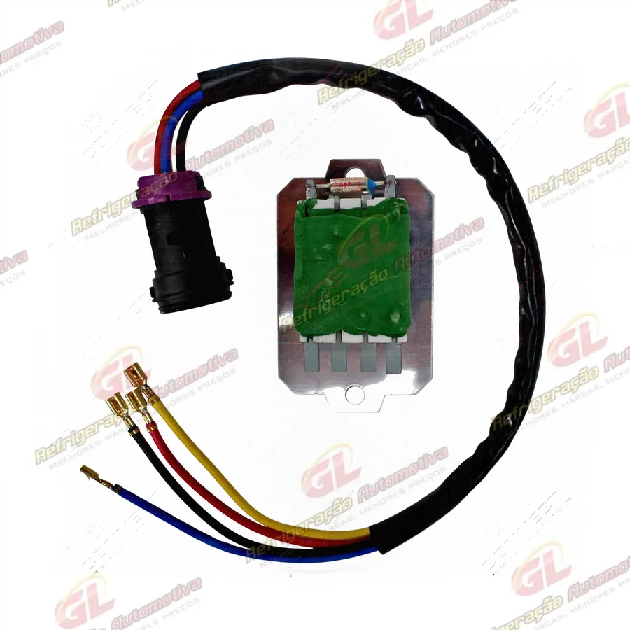 Resistência da Caixa Evaporadora Volkswagen Santana/ Versailles 1995> 1.8/2.0 - 12 Volts