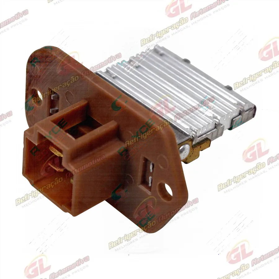 Resistência da Caixa Evaporadora Traseira Hyundai Santa Fé - 12 Volts OEM: 97907-2B000