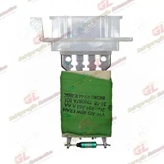 Resistência da Caixa Evaporadora Valeo Volkswagen Polo/ Virtus 2018 - 12 Volts OEM: 2Q0959263A