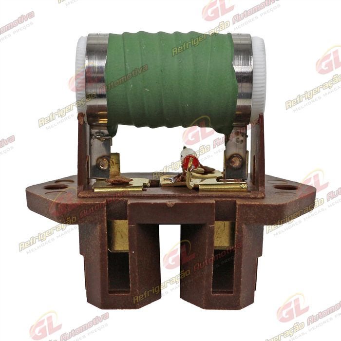 Resistencia do Eletroventilador RC.550.193 do Radiador Caminhão Volvo VM - 24 Volts OEM-20836458