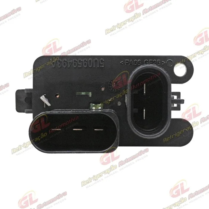 Resistência do Eletroventilador do Radiador Volkswagen Polo/ Gol G5/ Saveiro G5/ Voyage/ Fox 3 Pino Todos 2007> - 12 Volts OEM: 5U0959493 — foto 5