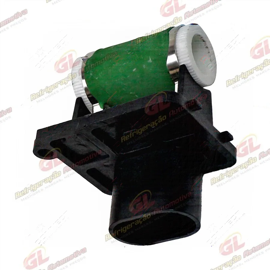 Resistência modelo Valeo do Eletroventilador Chevrolet Celta 1.0/1.4 1999 Até 2006/ Prisma 1.0/1.4 2011 Até 2016 - 12 Volts 2 Pinos OEM: 93337584