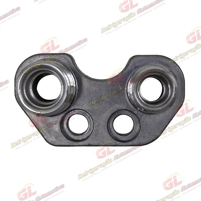 Válvula Conector Compressor Sanden 7B10 - Alumínio