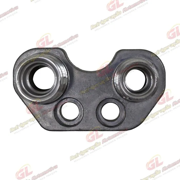 Válvula Conector Compressor Sanden 7B10 - Alumínio
