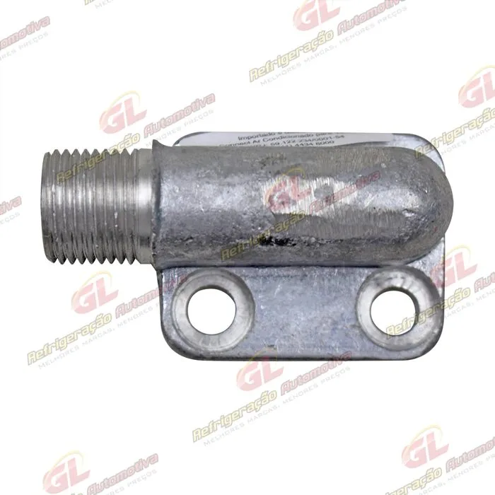 Válvula de Descarga do Compressor Denso 10P08 sem Válvula de Serviço R134a - Alumínio — foto 6