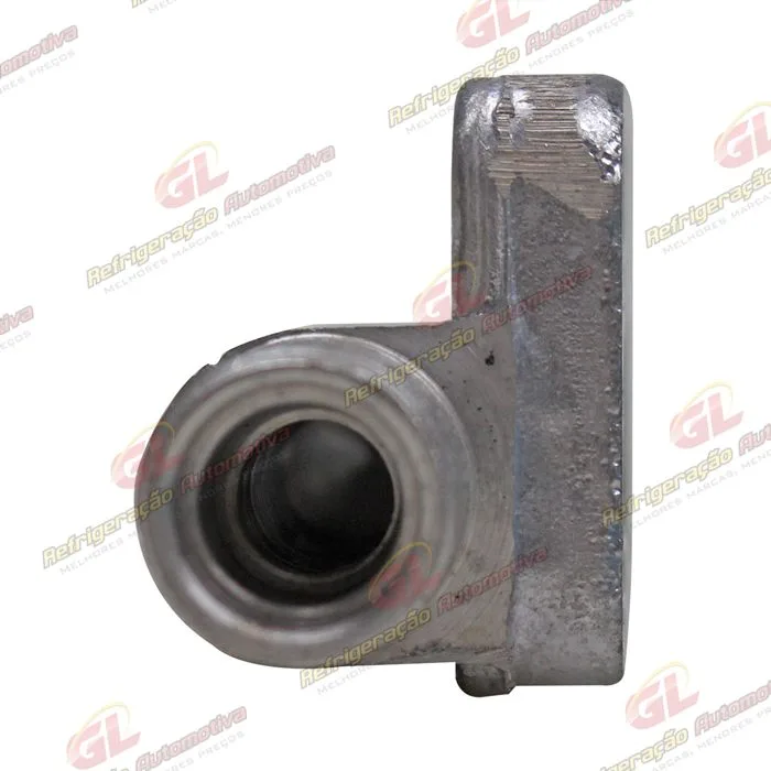 Válvula de Descarga do Compressor Denso 10P08 sem Válvula de Serviço R134a - Alumínio — foto 7