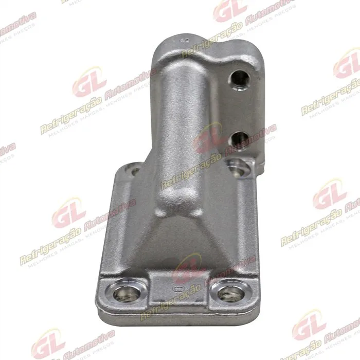 Válvula Conector do Compressor Denso 10P15 RC.600.140 Máquina John Deere - Alumínio — foto 2
