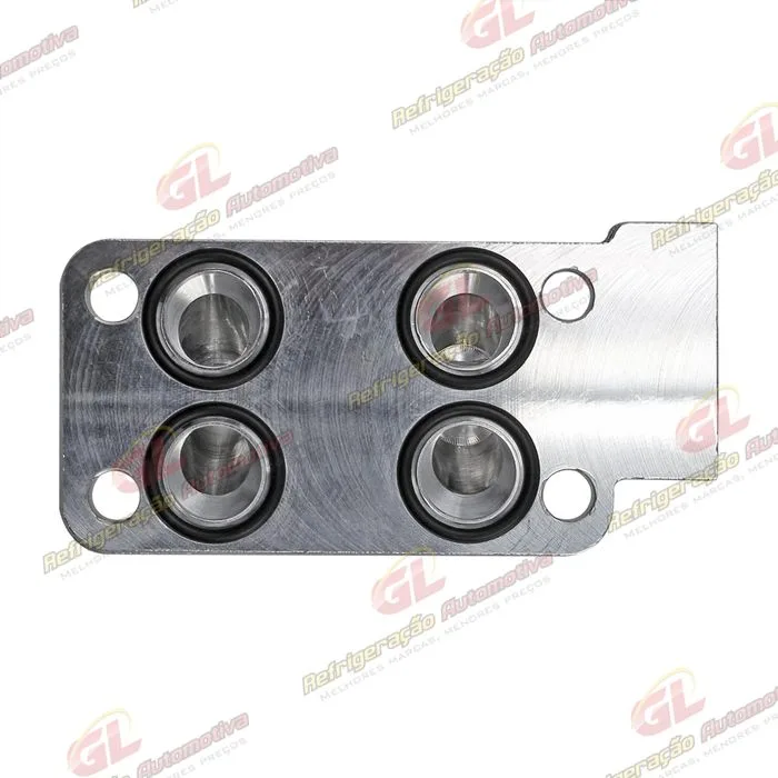 Válvula Conector do Compressor Denso 10P15 RC.600.140 Máquina John Deere - Alumínio — foto 4