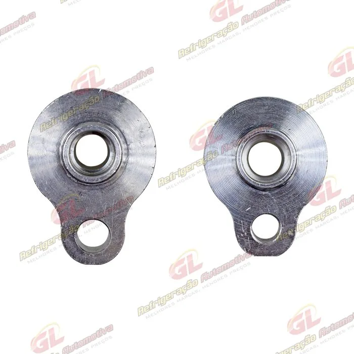 Conector Adaptador para Compressor 7H15 RC.600.053 Caminhão Volvo - Alumínio — foto 3
