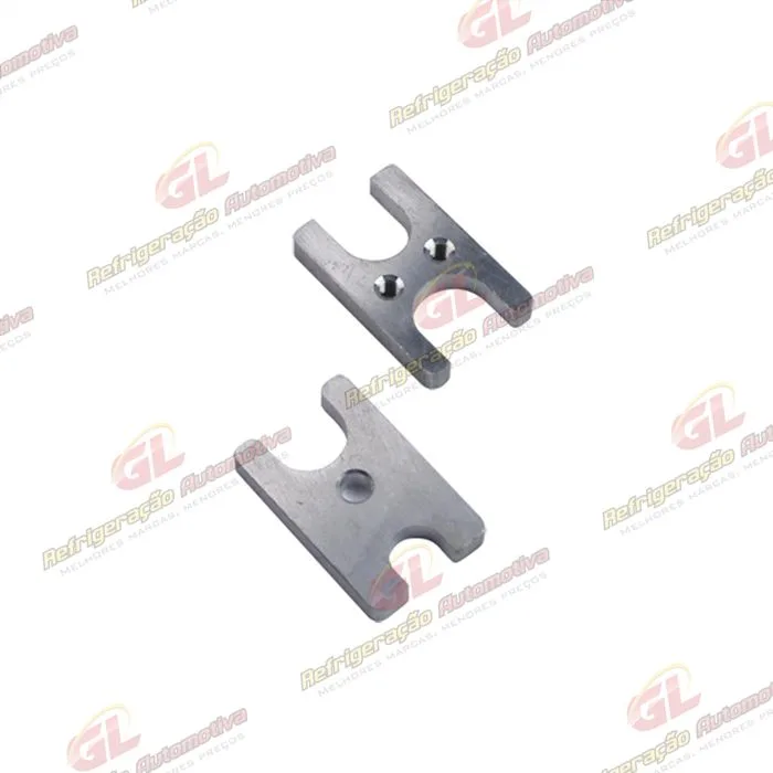 Conector Duplo de Saida do Evaporador Fiat Palio Fire com Válvula Original - Alumínio — foto 4