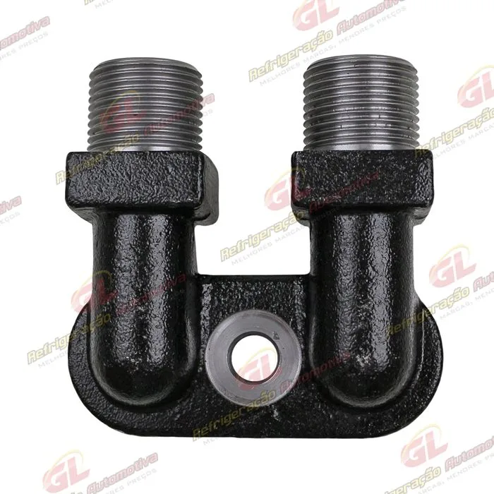 Conector Adaptador Vertical Compressor 7H15 1``x1`` - Aço