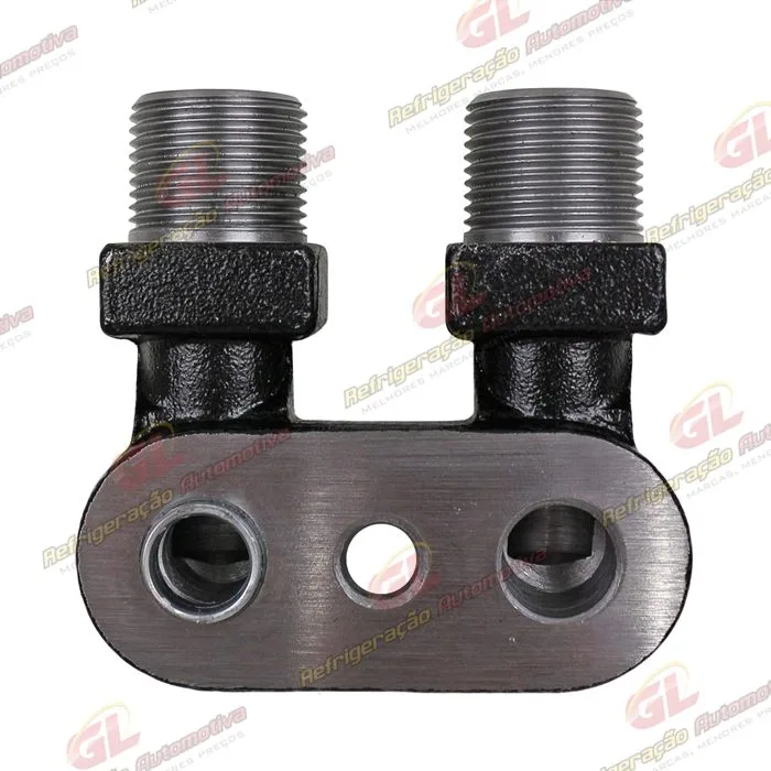 Conector Adaptador Vertical Compressor 7H15 1``x1`` - Aço — foto 3